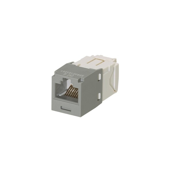 Panduit 1-PORT MOD JACK IDC 8W8P UTPT568A/B CAT6 IP5 MINI-COM, PK 24 CJ688TGIG-24